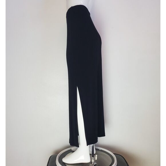 NEW Vintage 90s Chico's Plus Size Black Maxi Skirt - Picture 1 of 8